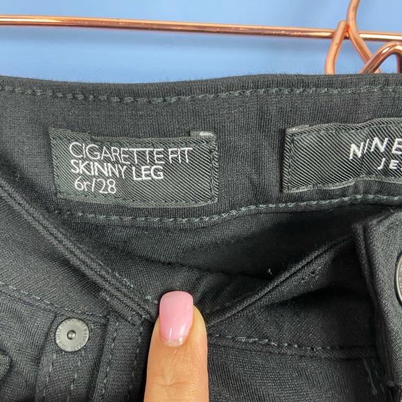 NWT Nine west Jeans Cigarette Fit Skinny Leg 6r/28 - Picture 3 of 4